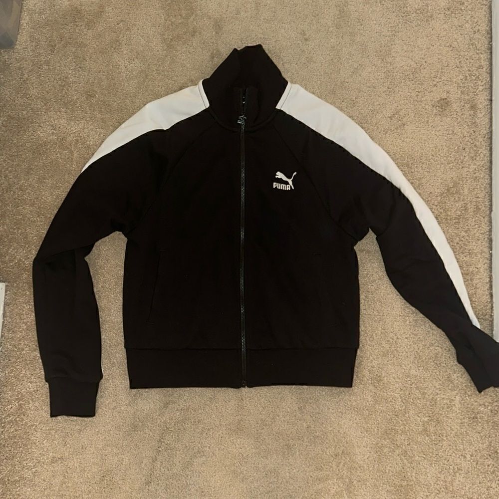 Puma new small black track jacket
